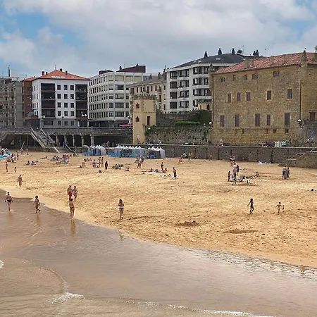 Earra - Narros Beach - Vistas Al Mar, 1 Min Centro Zarauz Zewnętrze zdjęcie